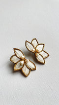 Aros Bordados AA blancos A PEDIDO